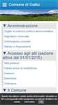 Mobile Screenshot of comune.gallio.vi.it
